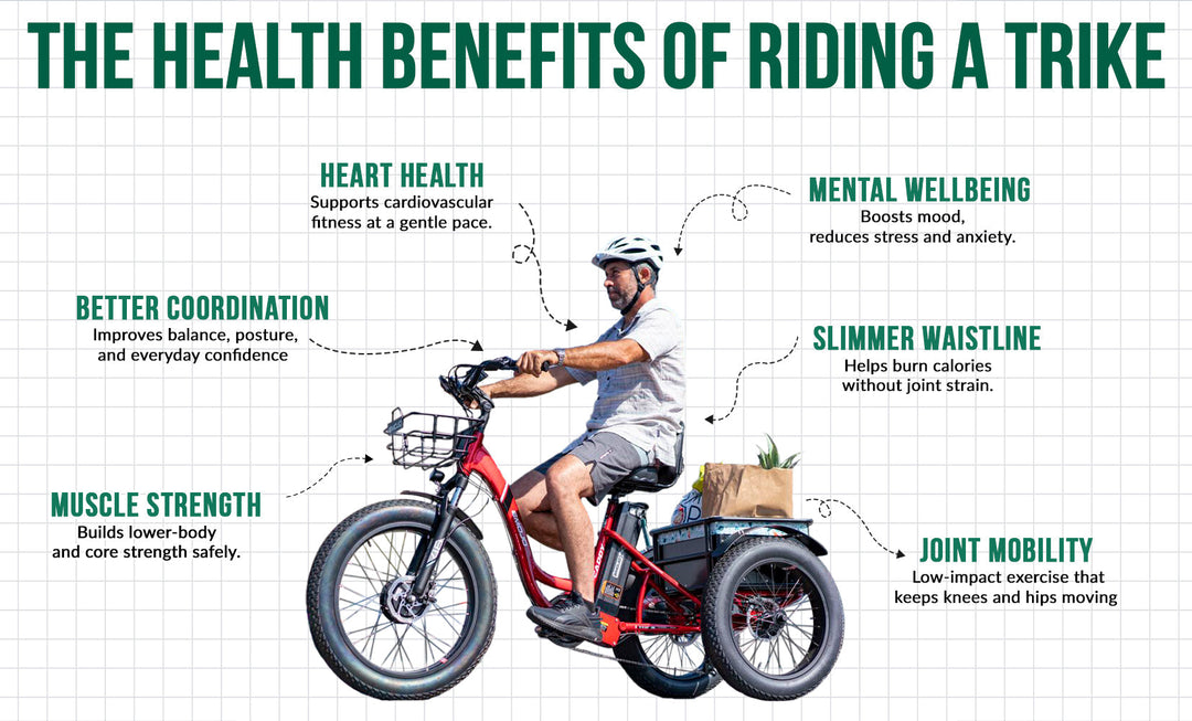 How Riding an E-Trike Can Help You Feel Better