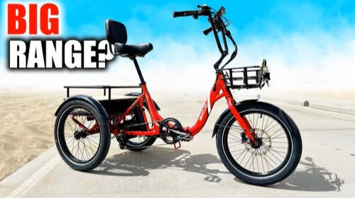 This Electric Trike can get BIG Range... if you do this